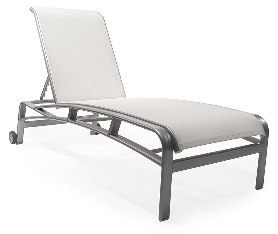 SLQT150 STACKING CHAISE LOUNGE  WITH WHEELS 900px